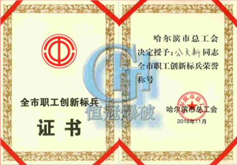 資(zi)質(zhi)榮譽